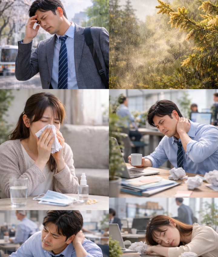 春の雨と自律神経疲労|春の頭痛対策としてのマッサージの画像